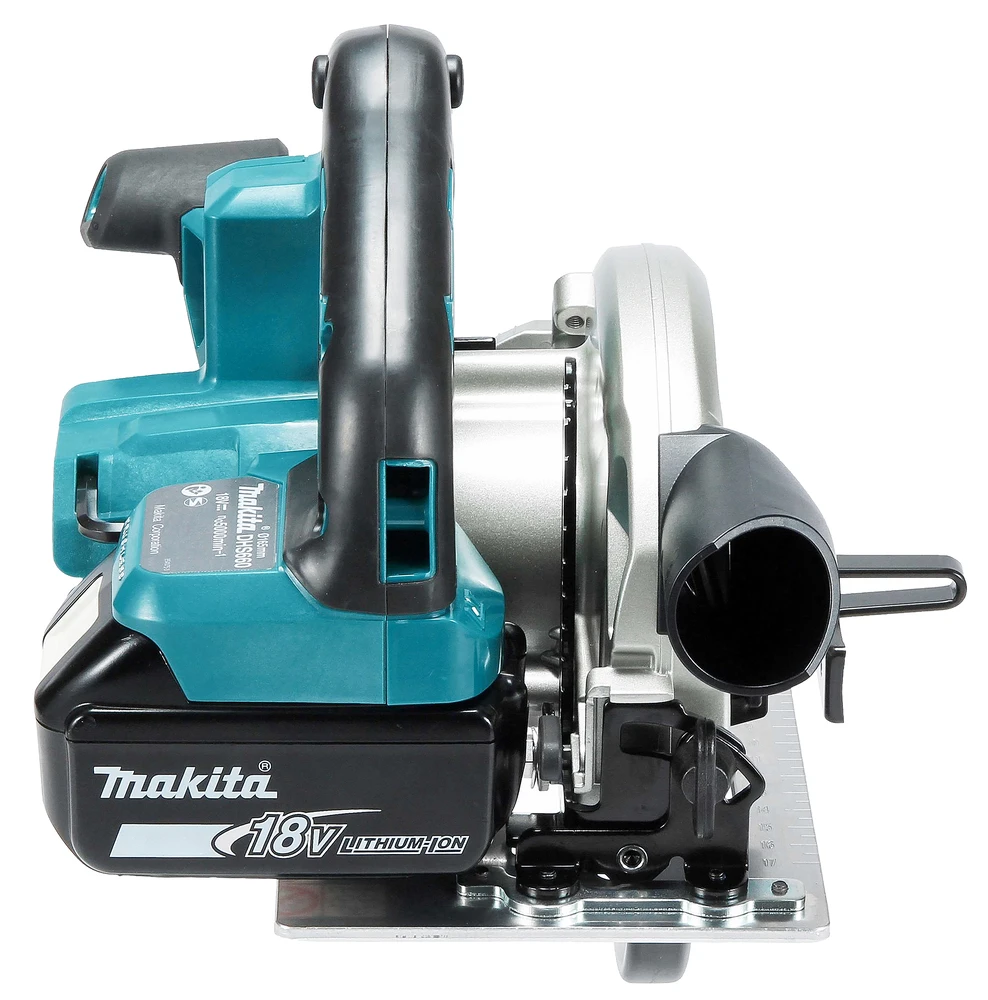 Makita DHS660Z Akumuliatorinis diskinis pjūklas, 18 V, 57 mm, ø165x20 | Be akumuliatorių ir kroviklio!