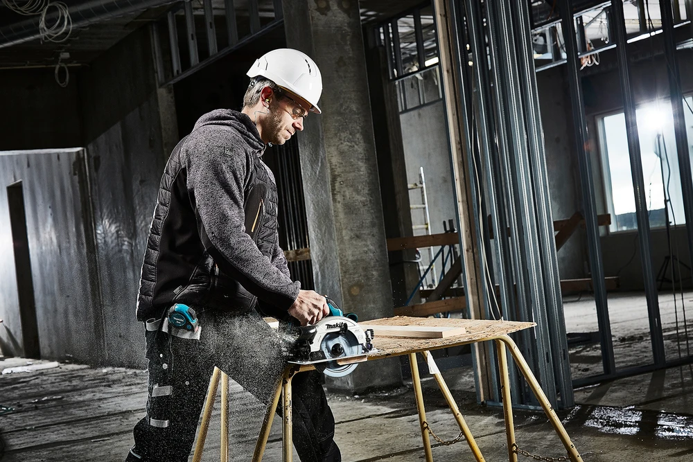 Makita DHS660Z Akumuliatorinis diskinis pjūklas, 18 V, 57 mm, ø165x20 | Be akumuliatorių ir kroviklio!