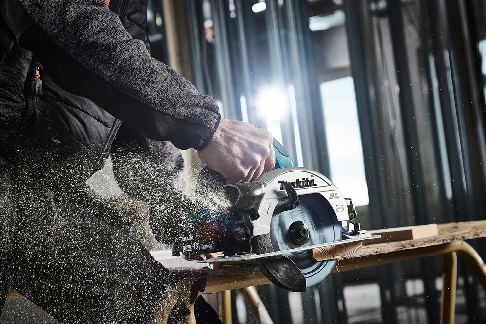 Makita DHS660Z Akumuliatorinis diskinis pjūklas, 18 V, 57 mm, ø165x20 | Be akumuliatorių ir kroviklio!