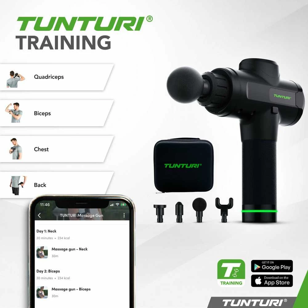 Masažuoklis Tunturi MG50 Massage Gun