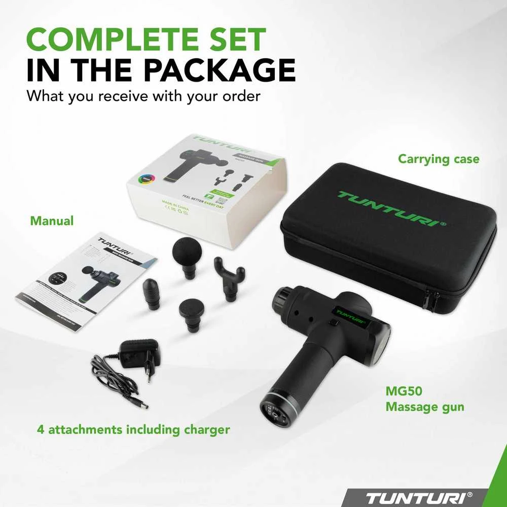 Masažuoklis Tunturi MG50 Massage Gun