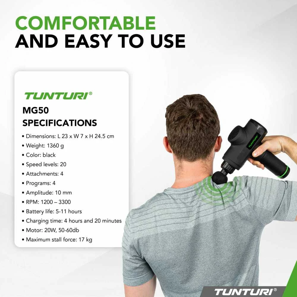 Masažuoklis Tunturi MG50 Massage Gun