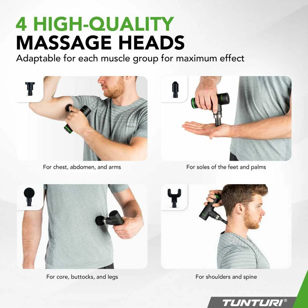 Masažuoklis Tunturi Tunturi MG30 Massage Gun Mini aprašymas - Prekės nuotrauka