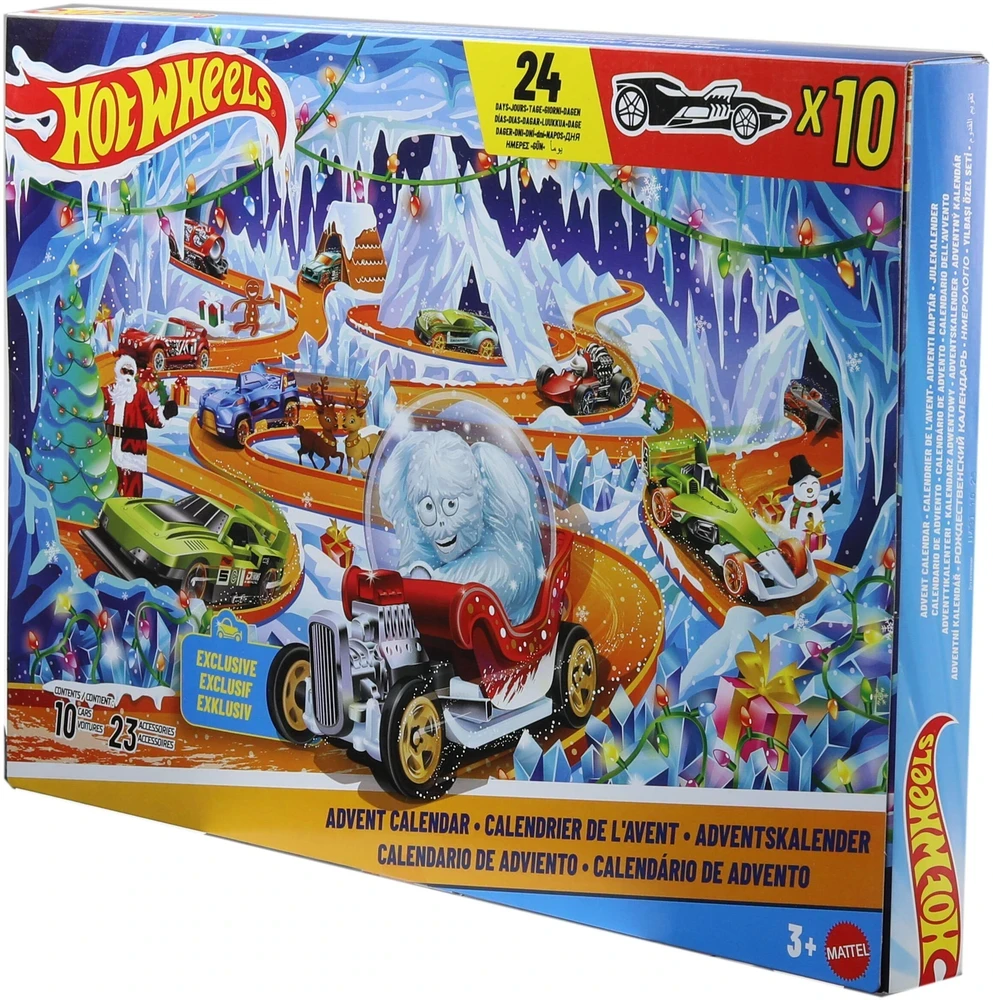 Mattel HOT WHEELS advento kalendorius (JLG41)
