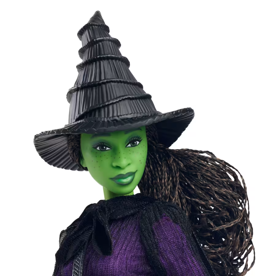 Mattel Wicked Deluxe Elphaba Lėlė su aksesuarais aprašymas - Prekės nuotrauka