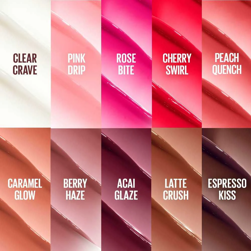 MAYBELLINE NEW YORK, LIFTER GLAZE, lūpų balzamas | spalva: 10 Espresso Kiss, 2.8 g.