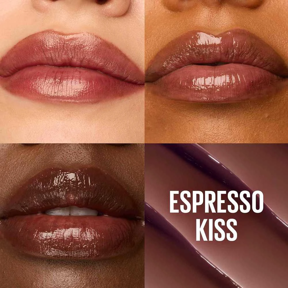 MAYBELLINE NEW YORK, LIFTER GLAZE, lūpų balzamas | spalva: 10 Espresso Kiss, 2.8 g.