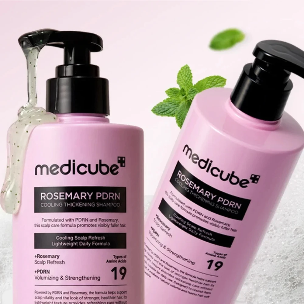 Medicube Rosemary PDRN Cooling Thickening Shampoo plaukų šampūnas, 400 ml