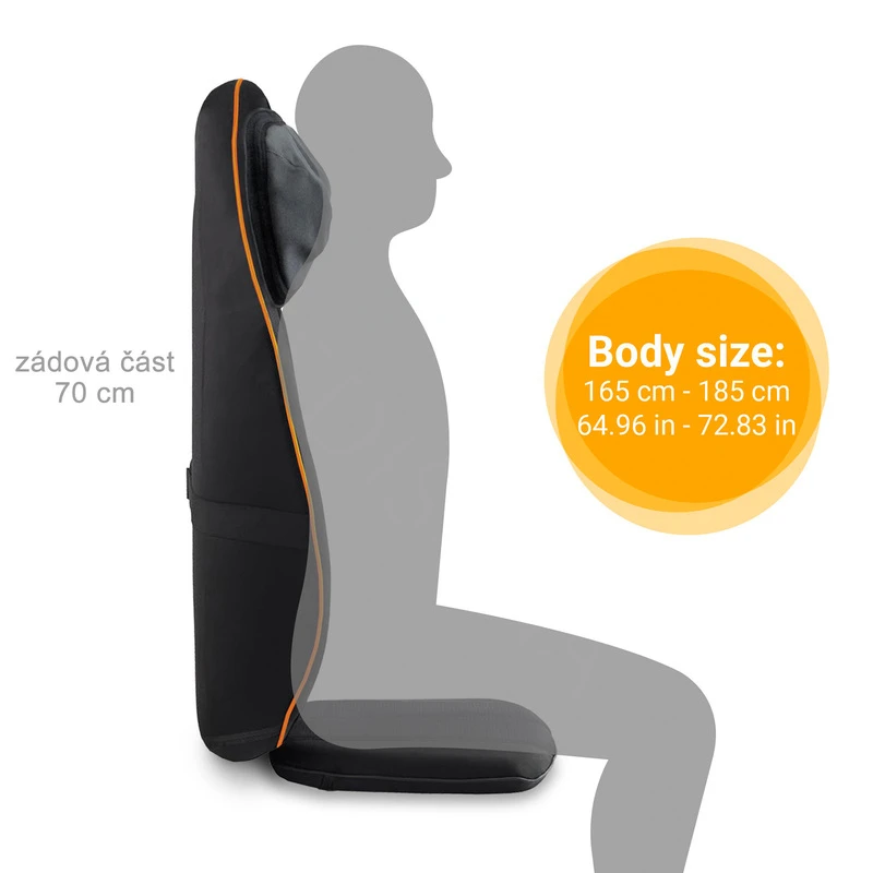 Medisana MCN Shiatsu masažinė sėdynė, juodos spalvos (88930)
