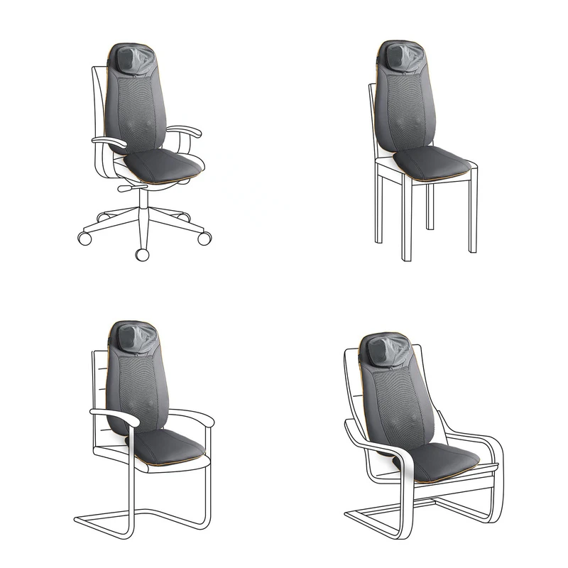 Medisana MCN Shiatsu masažinė sėdynė, juodos spalvos (88930)