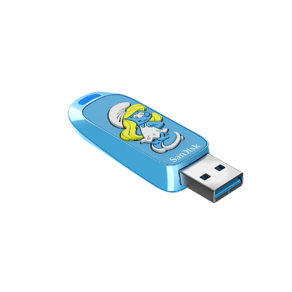 USB laikmena Sandisk Smurfette Edition, 256 GB (SDCZIS-256G-G46)