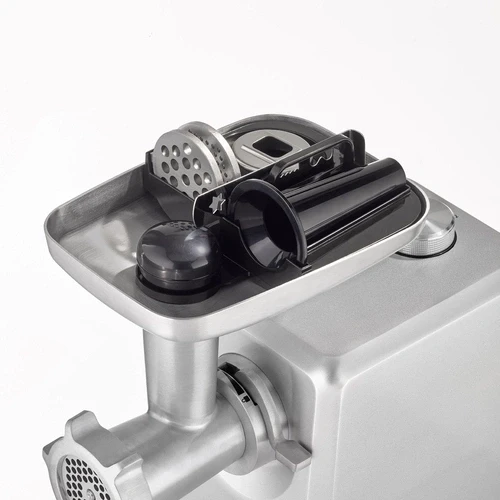 Mėsmalė Caso Design FW 2500, 2500 W, sidabro spalvos