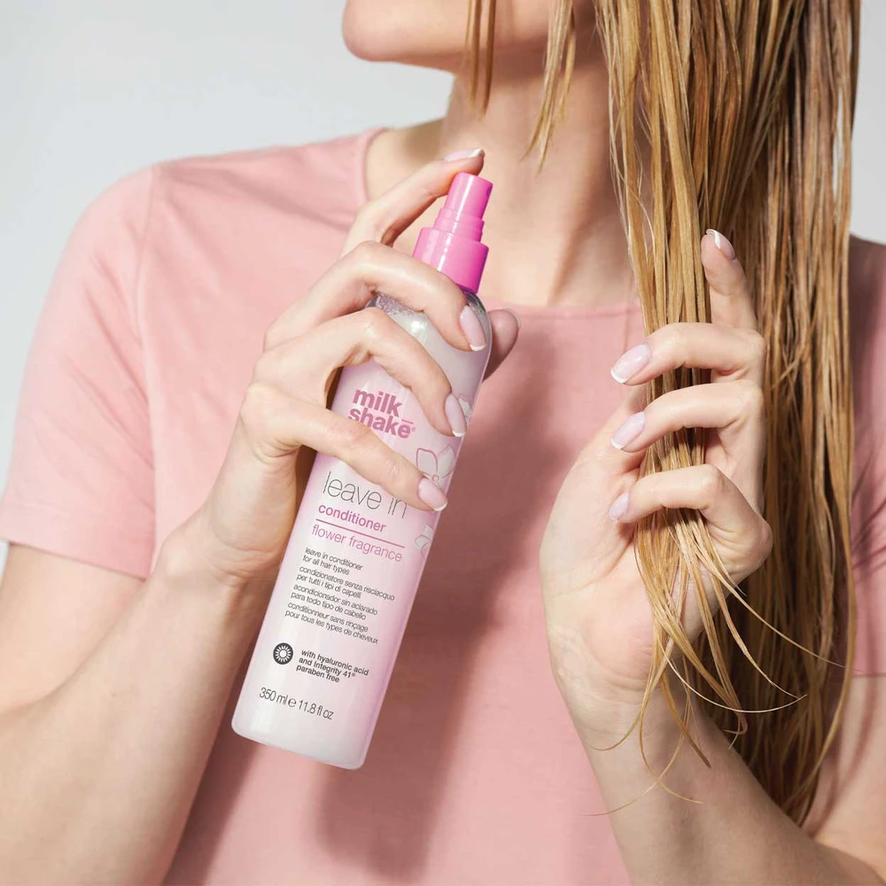 Milk Shake Leave In Conditioner Nenuplaunamas plaukų kondicionierius, 350 ml aprašymas - Prekės nuotrauka