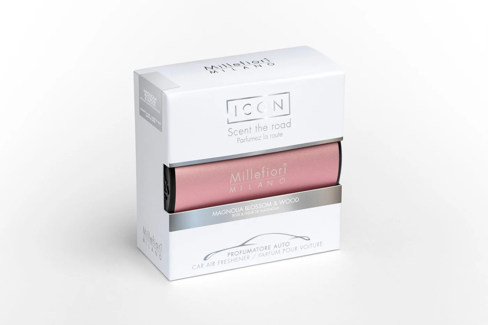 Automobilio oro gaiviklis Millefiori Icon, Magnolia Blossom & Wood, 47 g