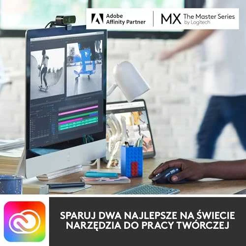 Minimalistinė Belaidė Klaviatūra su apašvietimu Logitech MX Keys Mini, Pilkos spalvos, US tarptautinis (Qwerty) išdėstymas