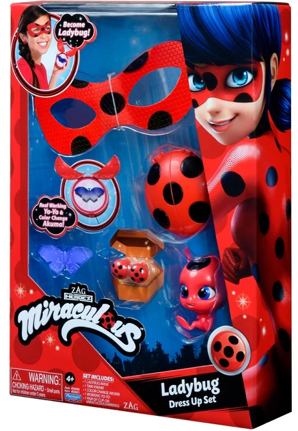Playmates MIRACULOUS aksesuarai žaidimui vaidmenimis: „Stebuklingoji Boružėlė“