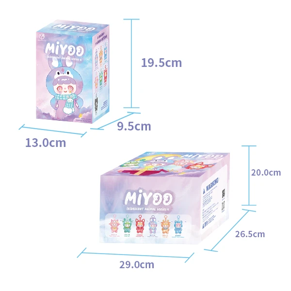 MIYOO 2 kolekcinis personažas, 20 cm, YL0334, atsitiktinis variantas