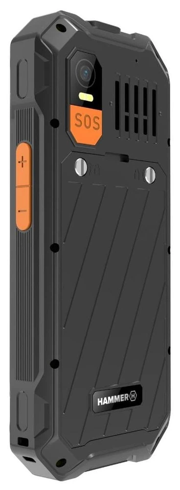 Mobilusis telefonas MyPhone Hammer 6 LTE, 2,4", 48MB, 240x320 px, juodas