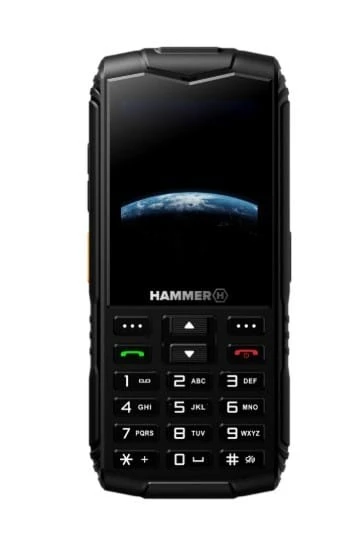 Mobilusis telefonas MyPhone Hammer Horizon LTE, 2,8", 64/128MB, 240x320 px, juodas