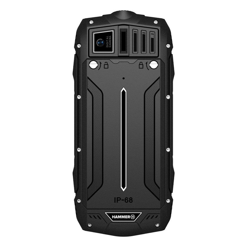 Mobilusis telefonas MyPhone Hammer Rock, 2,4", 32MB, 240x320 px, juodas