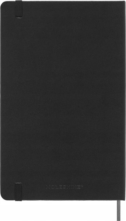 Darbo kalendorius Moleskine, be datos, L, kietas viršelis, juodas