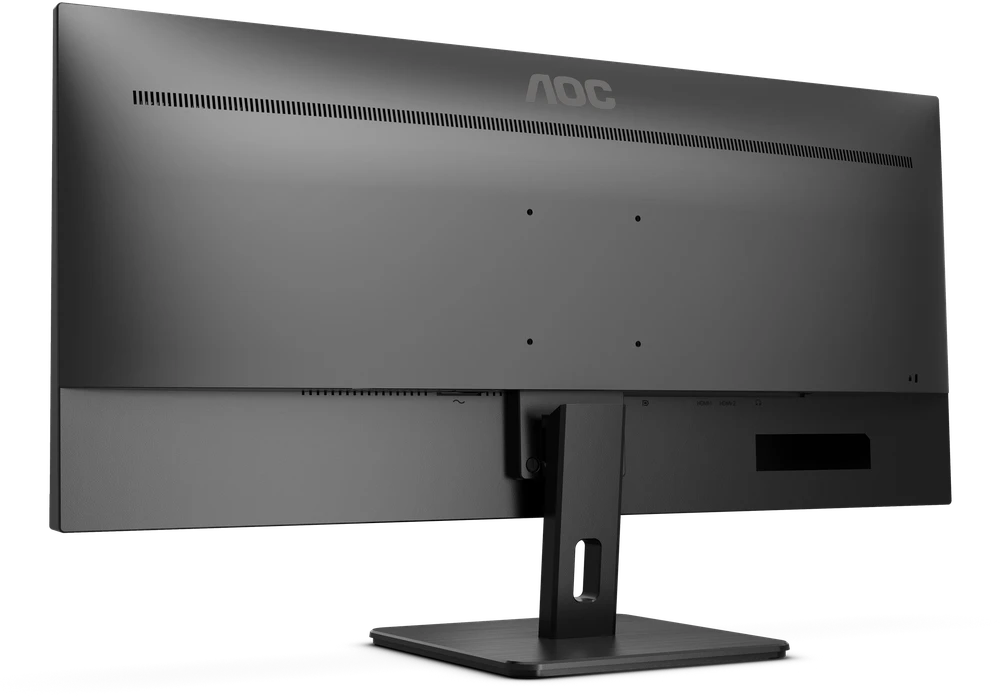 Monitorius AOC U34E2M – 34 colių | VA | WQHD | 21:9 | 100 Hz | 3440 x 1440 pikselių | juodos spalvos