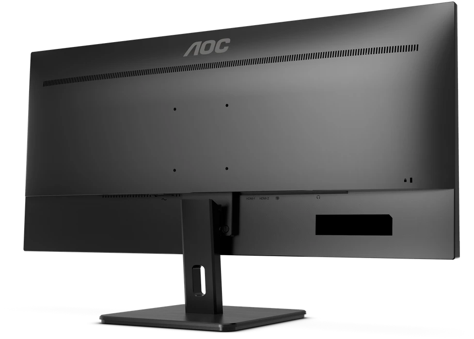 Monitorius AOC U34E2M – 34 colių | VA | WQHD | 21:9 | 100 Hz | 3440 x 1440 pikselių | juodos spalvos