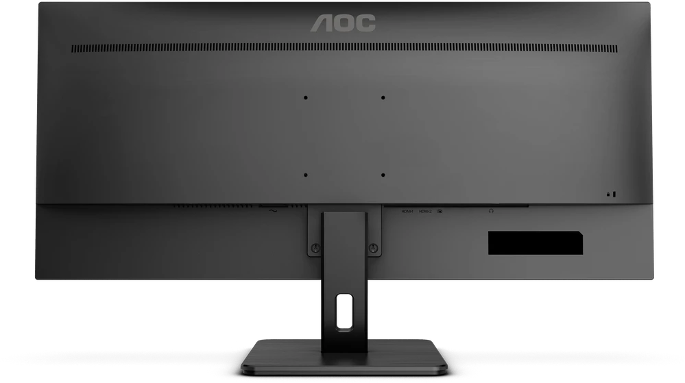 Monitorius AOC U34E2M – 34 colių | VA | WQHD | 21:9 | 100 Hz | 3440 x 1440 pikselių | juodos spalvos