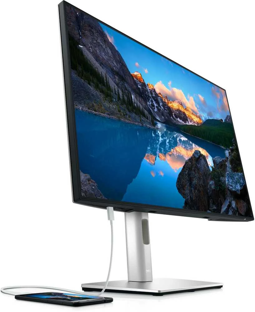 Monitorius Dell UltraSharp U2421E 24", Full HD 1920 x 1200, 60 Hz, IPS Anti-Glare, 16:9, 5 ms (Extreme), Height-Adjustable/Tilt/Rotatable, VESA, DisplayPort, USB-C, HDMI