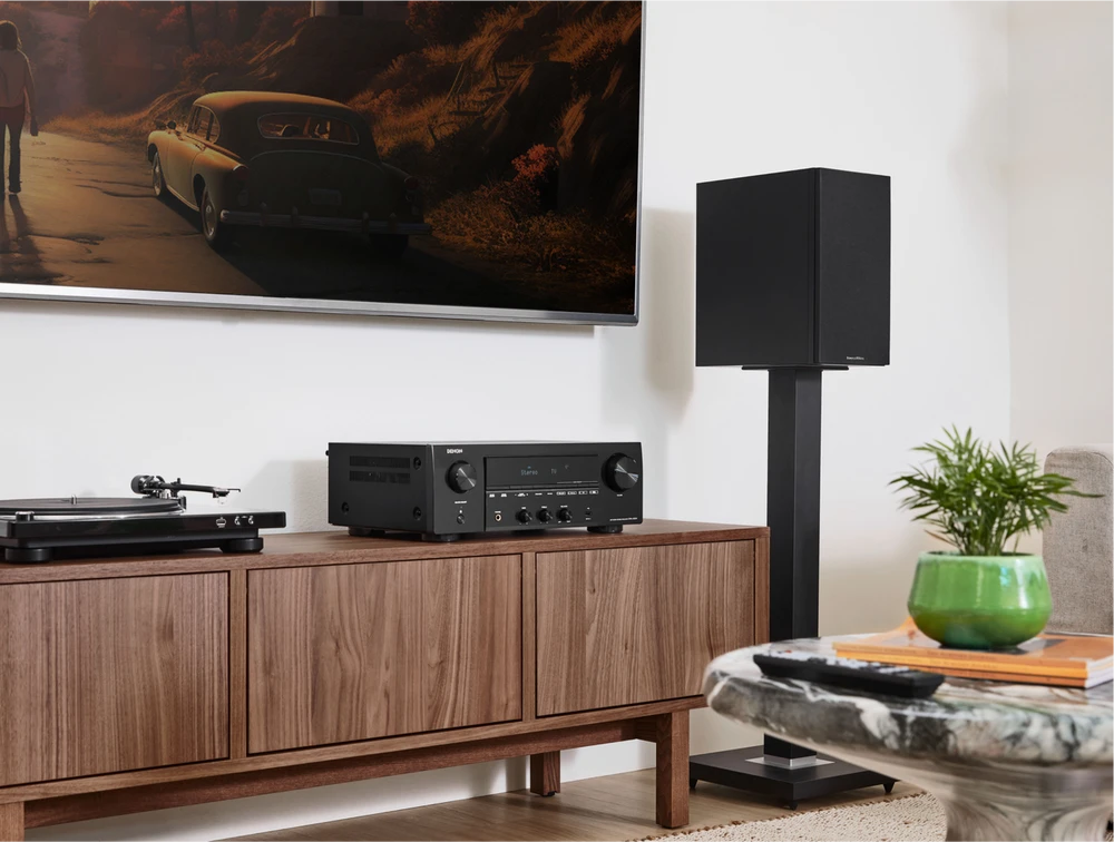 Muzikinis centras DENON DRA-900H tinklinis stereo stiprintuvas su HDMI