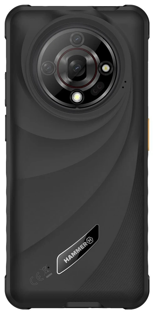 Išmanusis telefonas MyPhone Hammer Iron 6 5G, 6/128GB, juodas