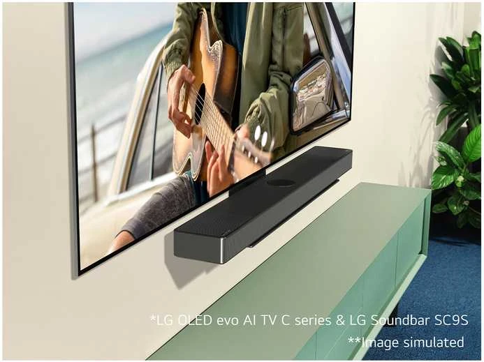 Namų kino sistema Soundbar LG SC9S.DEUSLLM (Pažeista pakuotė)