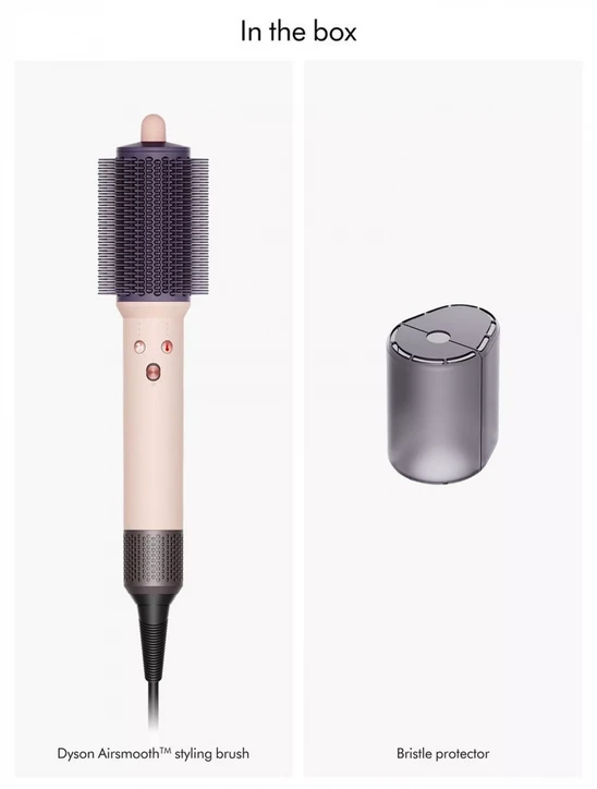 DYSON AIRSMOOTH plaukų formavimo šepetys, ceramic pink/rose gold
