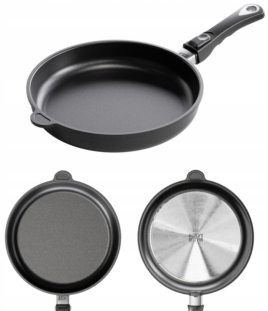 Nelimpančios dangos keptuvė Amt Gastroguss AMT 526-E-Z20B su nuimama rankena, 26 cm