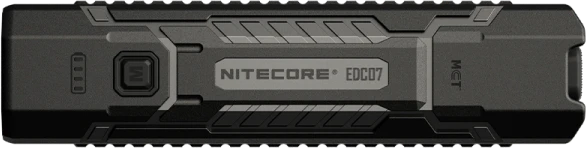 Nitecore EDC07 Žibintuvėlis, 1500 lm, 3 šviesos temperatūros, iki 132 m, 1500 mAh, USB-C, IP67