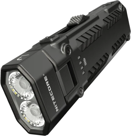 Nitecore EDC09 Žibintuvėlis, 1600 lm, 3 šviesos temperatūros, iki 153 m, 1100 mAh, USB-C, IPX6