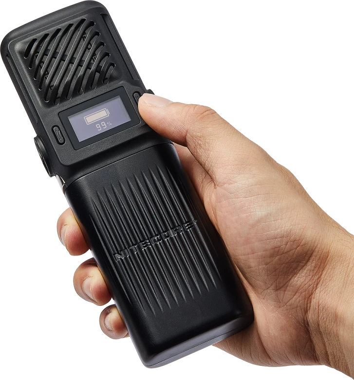Nitecore EMR25 Elektroninis uodų ir kenkėjų repelentas, 12000 mAh, iki 12 val., 40 kHz, IPX5