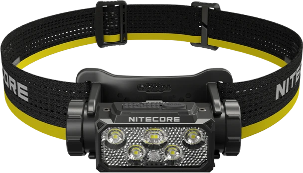 Nitecore HC60 UHE Prožektorius ant galvos, 1600 lm, 157 m, 4000 mAh, USB-C, IP68