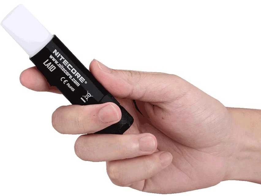 Nitecore LA10 Mini žibintuvėlis, 135 lm, 3 ryškumo lygiai, 1 × AA, IPX6