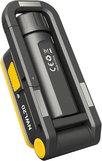 Nitecore NWL20 Darbinis žibintas, 600 lm, iki 93 m, 5000 mAh, USB-C, IPX5