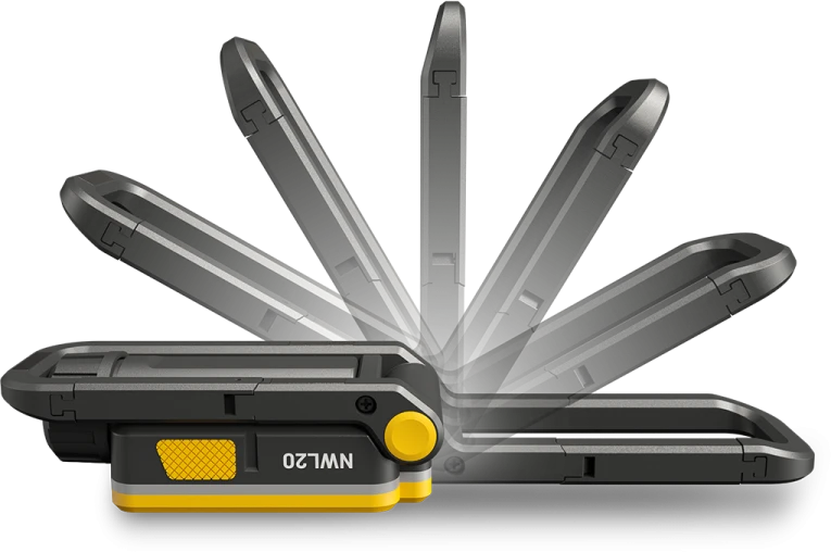 Nitecore NWL20 Darbinis žibintas, 600 lm, iki 93 m, 5000 mAh, USB-C, IPX5