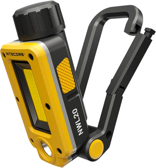 Nitecore NWL20 Darbinis žibintas, 600 lm, iki 93 m, 5000 mAh, USB-C, IPX5