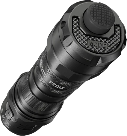 Nitecore P20iX Taktinis žibintuvėlis, 4000 lm, iki 221 m, 5000 mAh, USB-C, IP68
