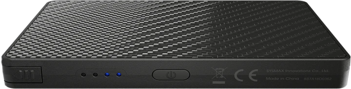 Nitecore POCKET 10000 Išorinė baterija, 10000 mAh, 22,5 W, integruotas USB-C laidas, IP65