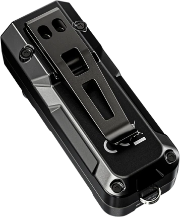 Nitecore TUP2 Žibintuvėlis-raktų pakabukas, 1200 lm, 125 m, OLED ekranas, 1300 mAh, USB-C, IP54, juodos spalvos