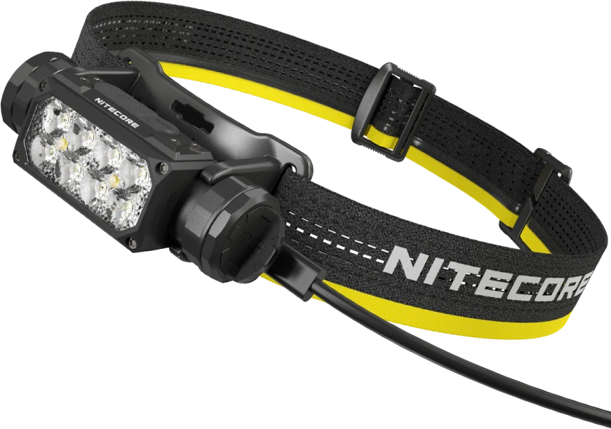 Nitecore HC65 UHE Prožektorius ant galvos, 2000 lm, 222 m, 4000 mAh, USB-C, IP68