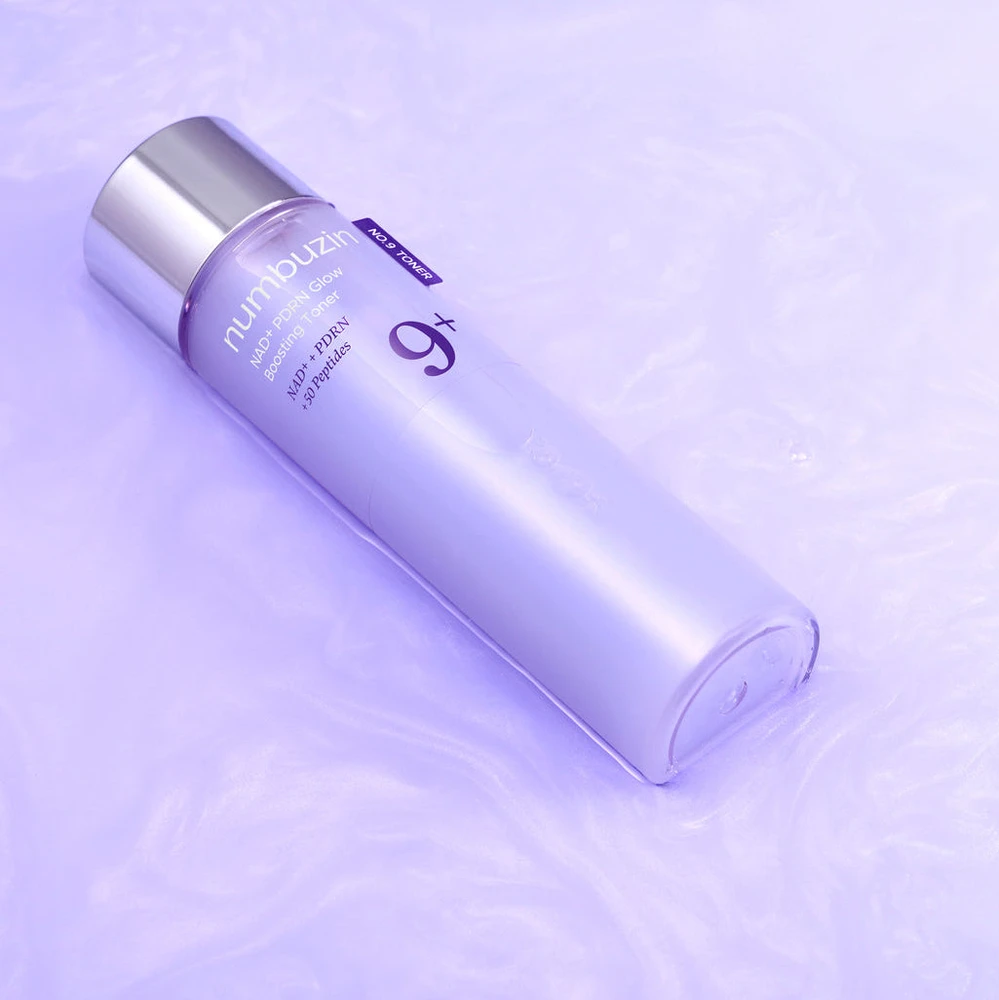 Numbuzin No.9 NAD+PDRN Glow Boosting Toner veido tonikas su PDRN ir peptidais, 150 ml