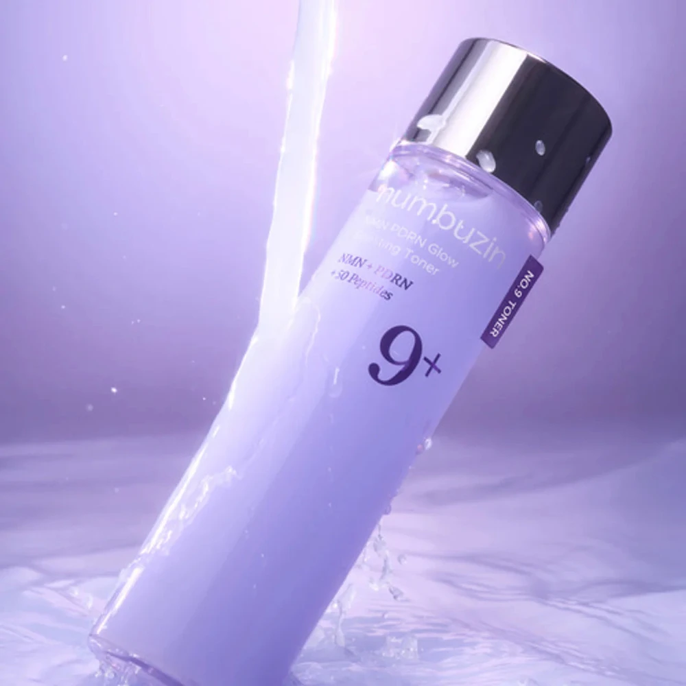 Numbuzin No.9 NAD+PDRN Glow Boosting Toner veido tonikas su PDRN ir peptidais, 150 ml