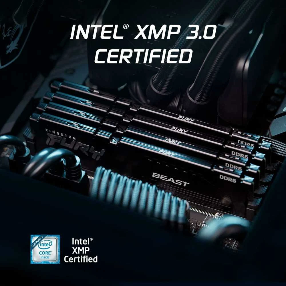 Operatyvioji atmintis (RAM) Kingston Fury Beast, 16GB 2G x 64-Bit | KF556C36BBE-16
