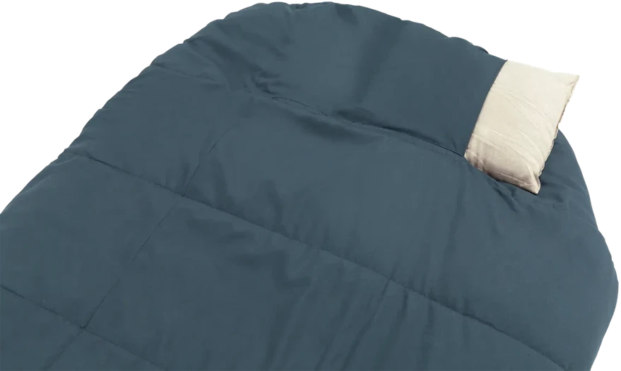 Outwell miegmaišis Campion Lux XL, 225x105cm, mėlynas, kairinis